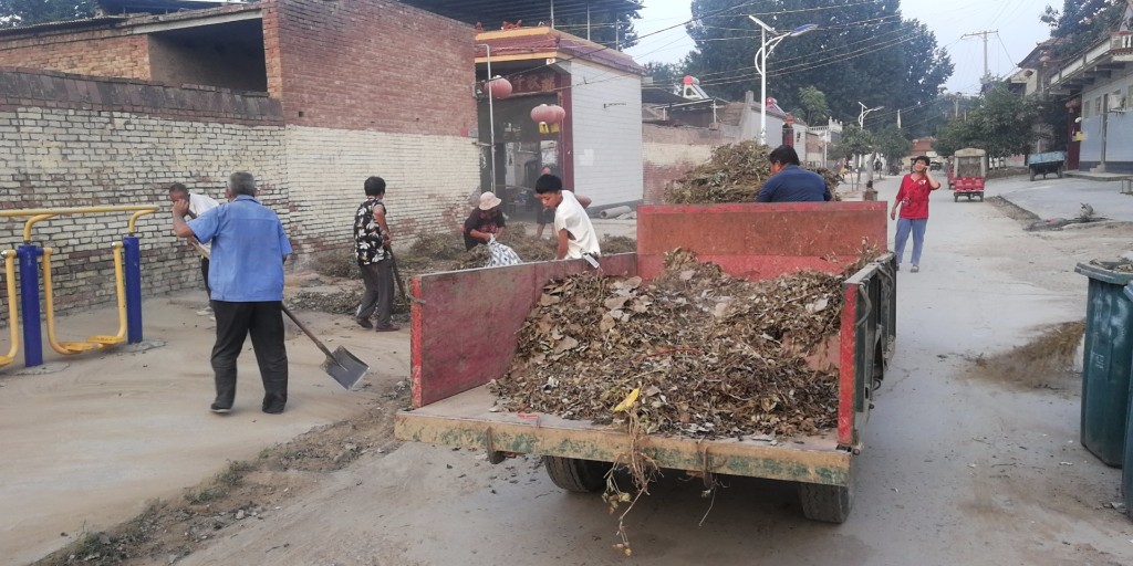 四间房镇农村人居环境改善志愿活动