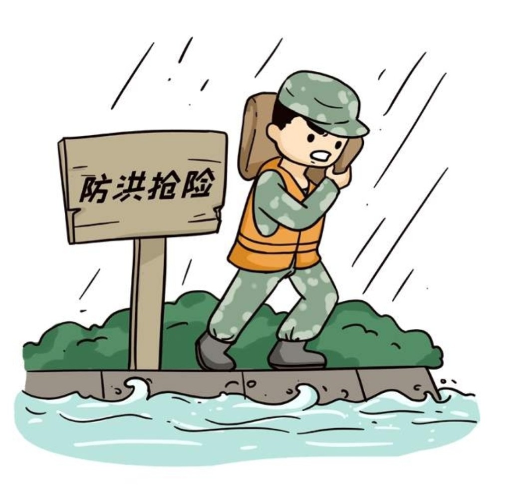 雨季防溺水志愿宣传巡逻